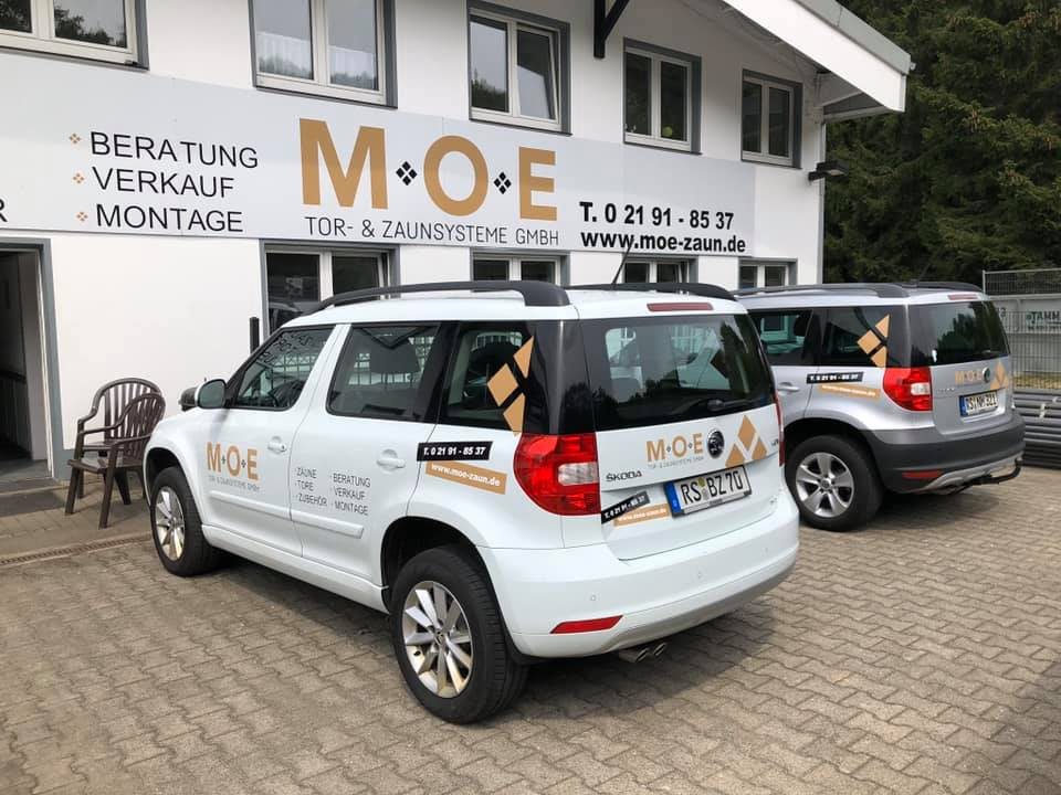 Schild MOE Schilderherstellung und Leitsystem von ComTwo: Schild MOE